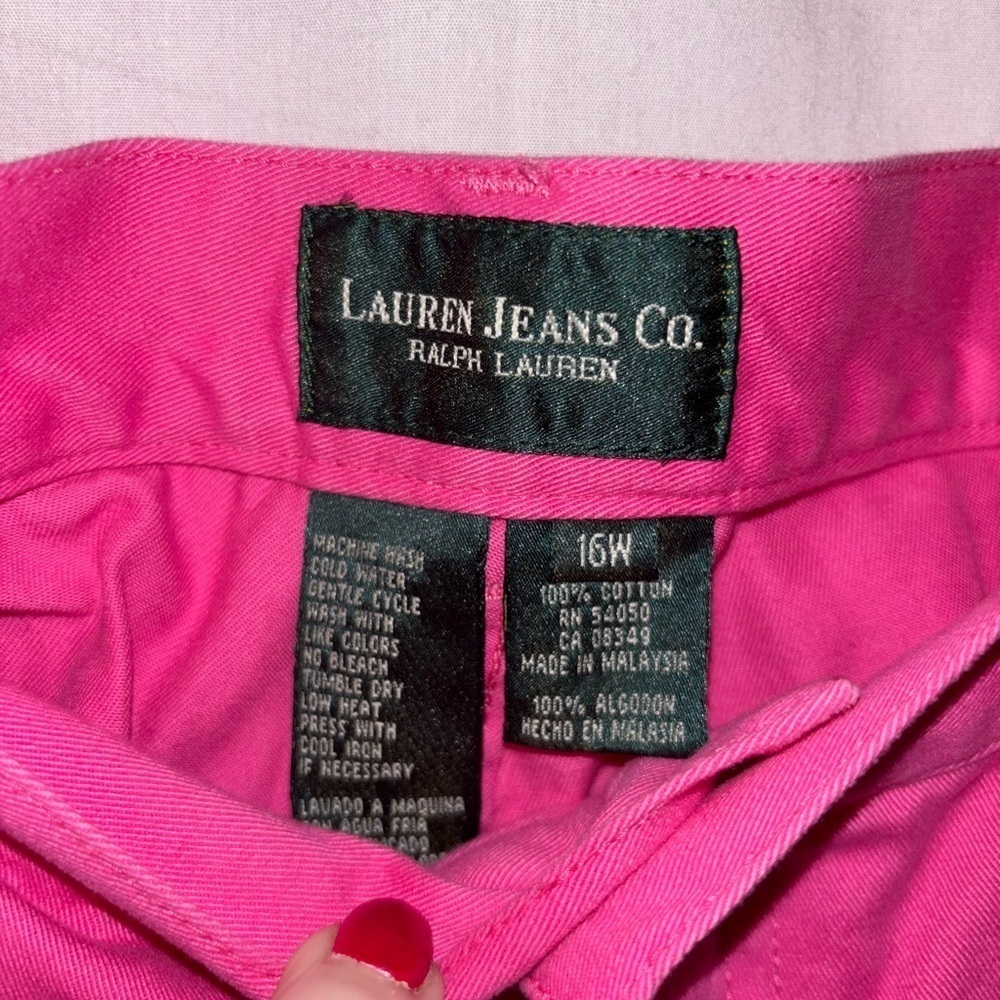 Ralph Lauren Vibrant Pink Womens Casual Bottoms - Picture 2 of 12